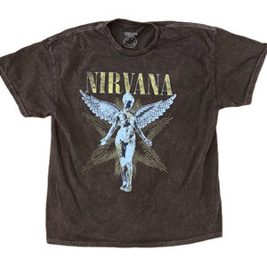 Nirvana In Utero Live '93 T-Shirt Concert Shirt Size XL